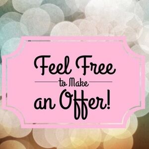 Feel Free to Make an Offer✨